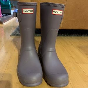 Hunter boots size 9– worn once!
